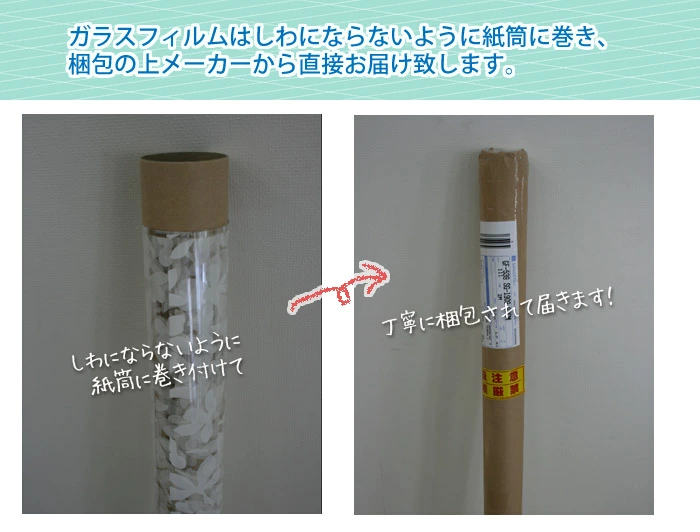 フィルムの梱包